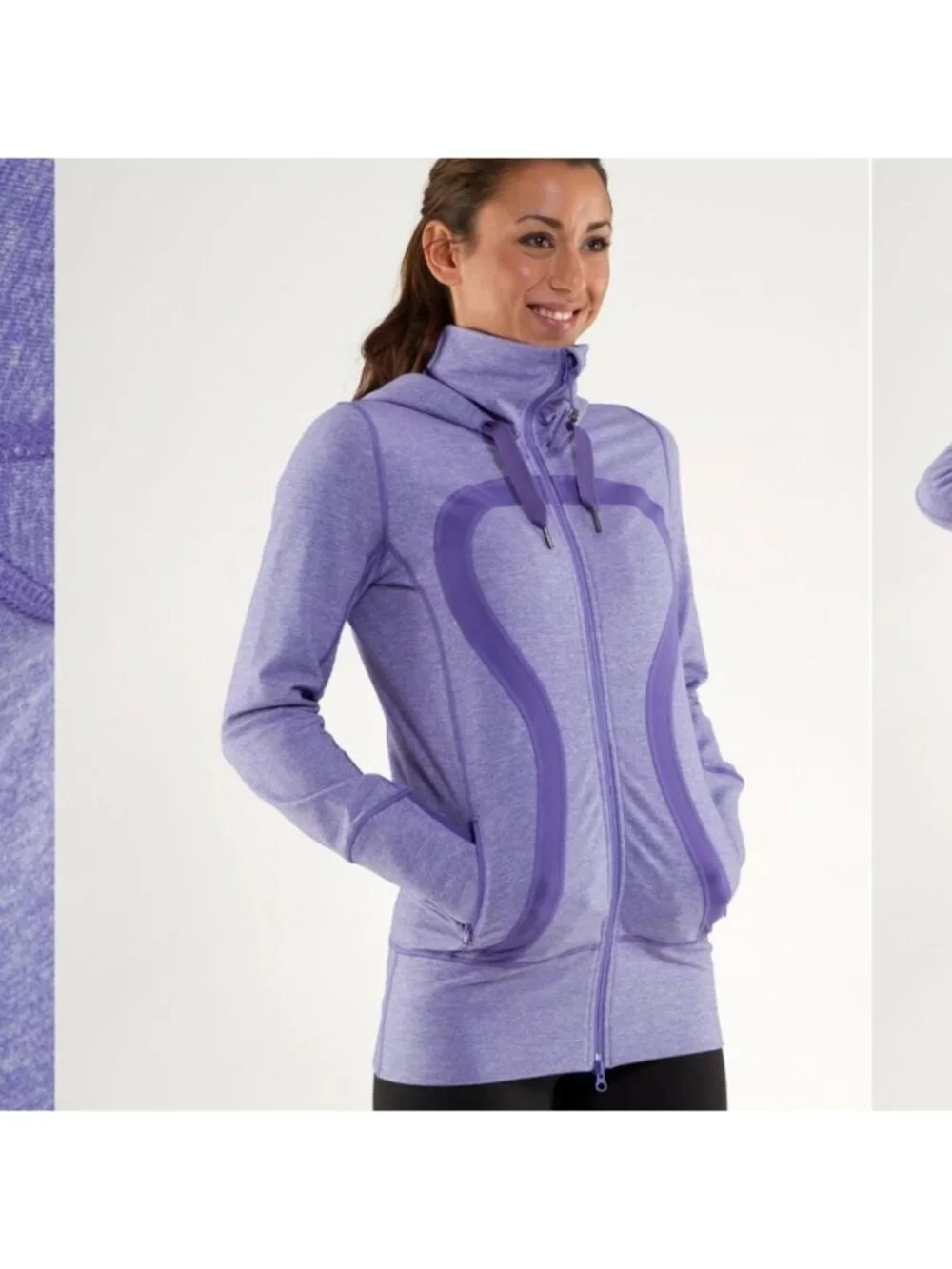 Lululemon Stride Jacket *Brushed Heathered Persian Purple / Persian Purple